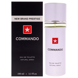 Commando by New Brand for Men - 3.3 oz EDT Spray